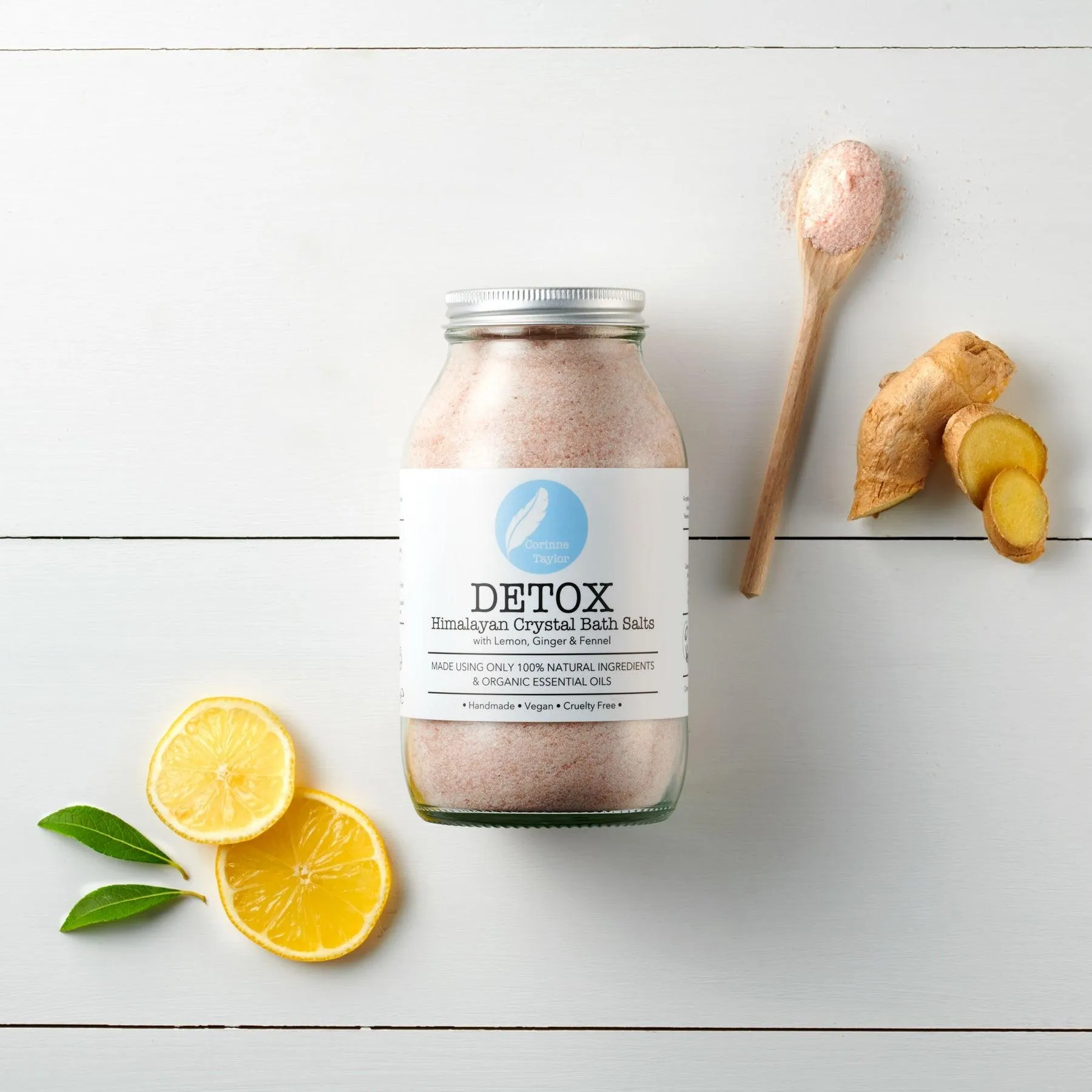 Corrine Taylor - Detox Himalayan Bath Salts - 600g Bottle - Image 3