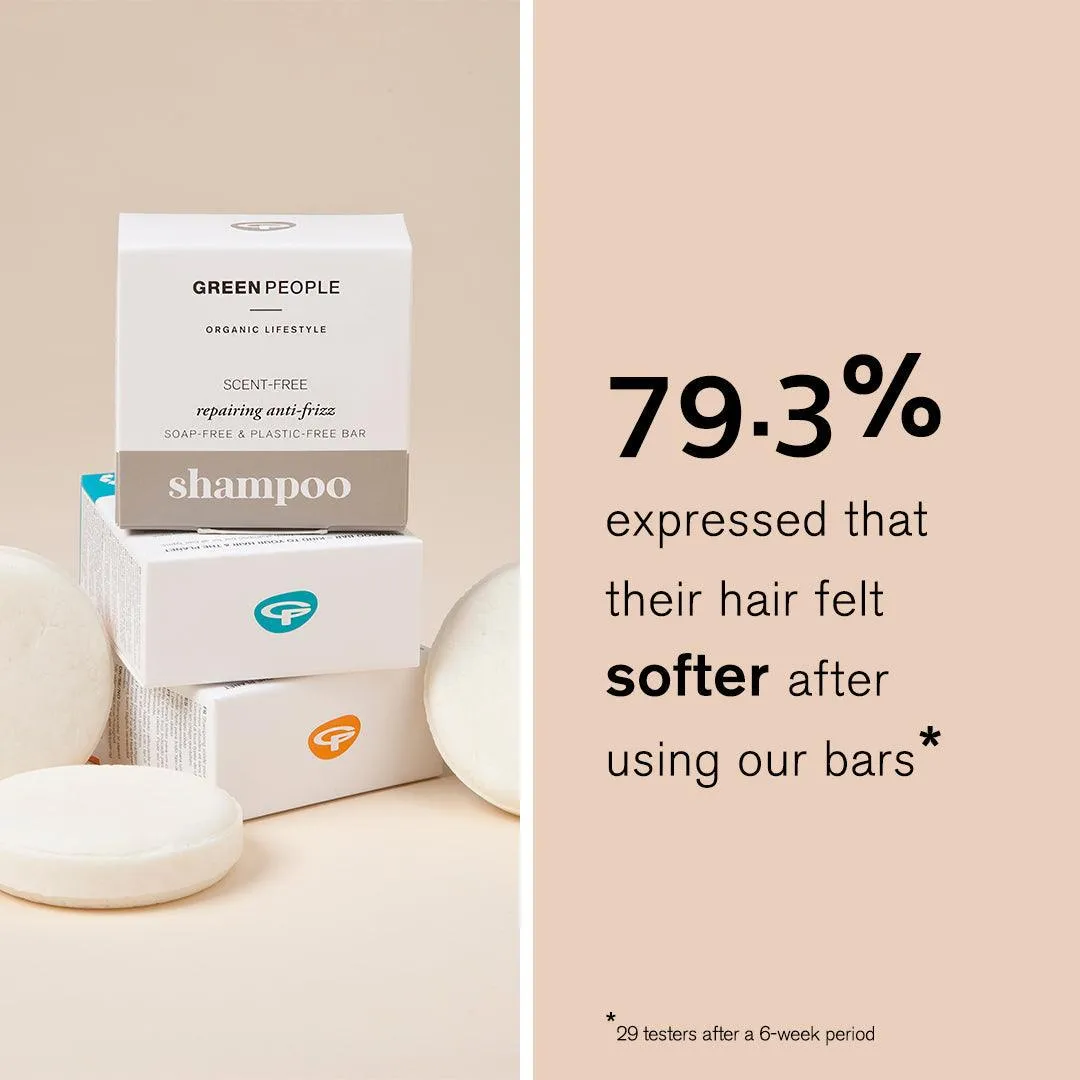 Green People Organic Citrus & Ginger Shampoo Bar - 50g - Image 5