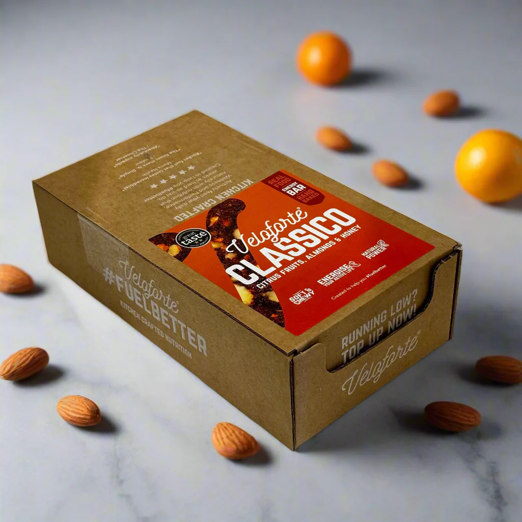 Veloforte - Classico- Citrus Fruits, Almonds & Honey Energy Bar - Image 7