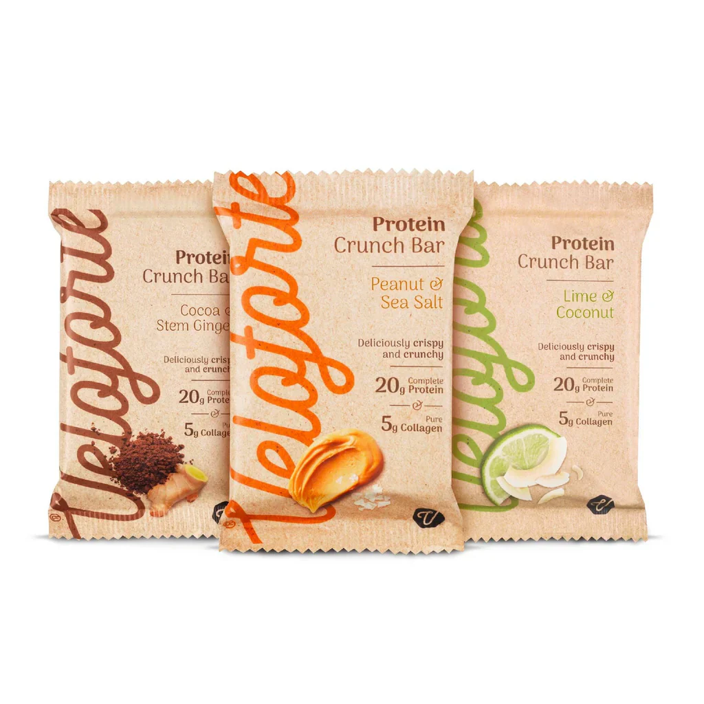 Veloforte - Cocoa & Stem Ginger- Protein Crunch Bar - Image 5