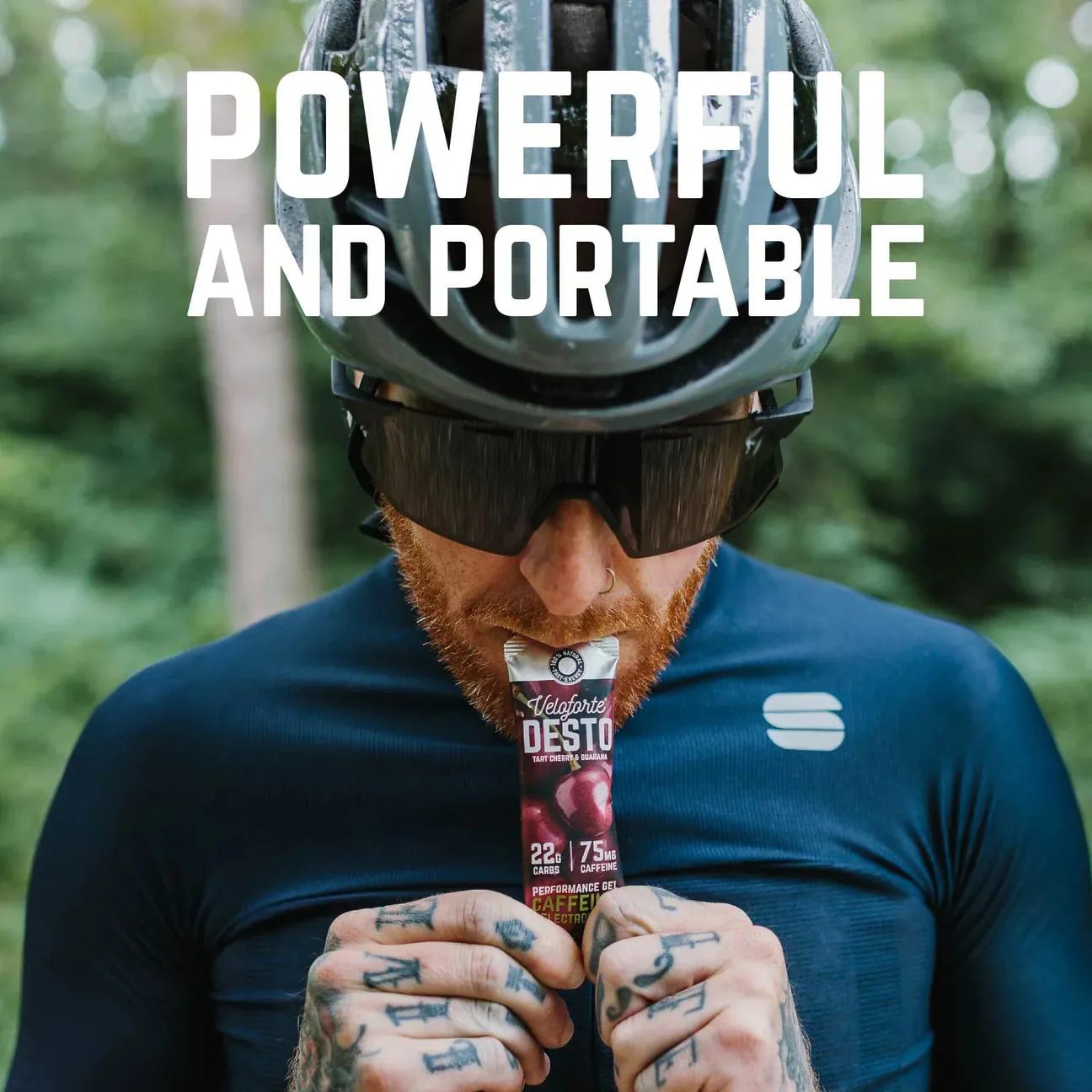 Veloforte - Desto - Tart Cherry with Caffeine Energy Gel - Image 6