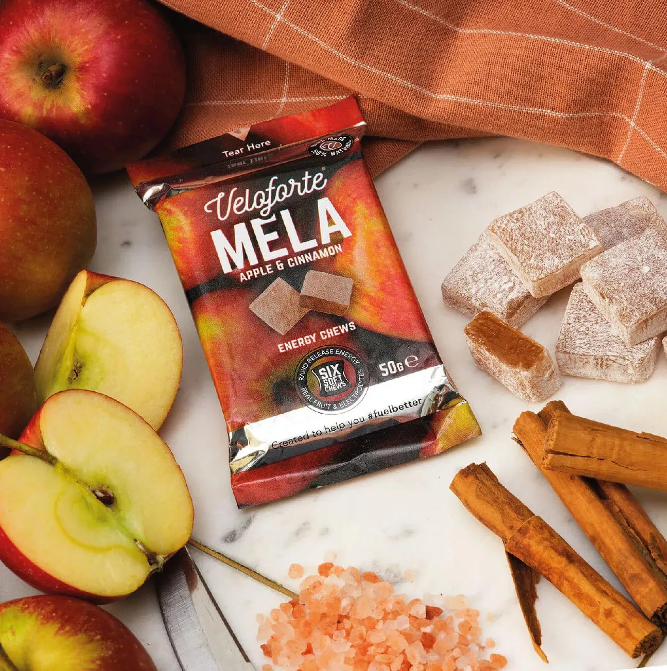 Veloforte - Mela - Apple & Cinnamon Energy Chews - Image 7