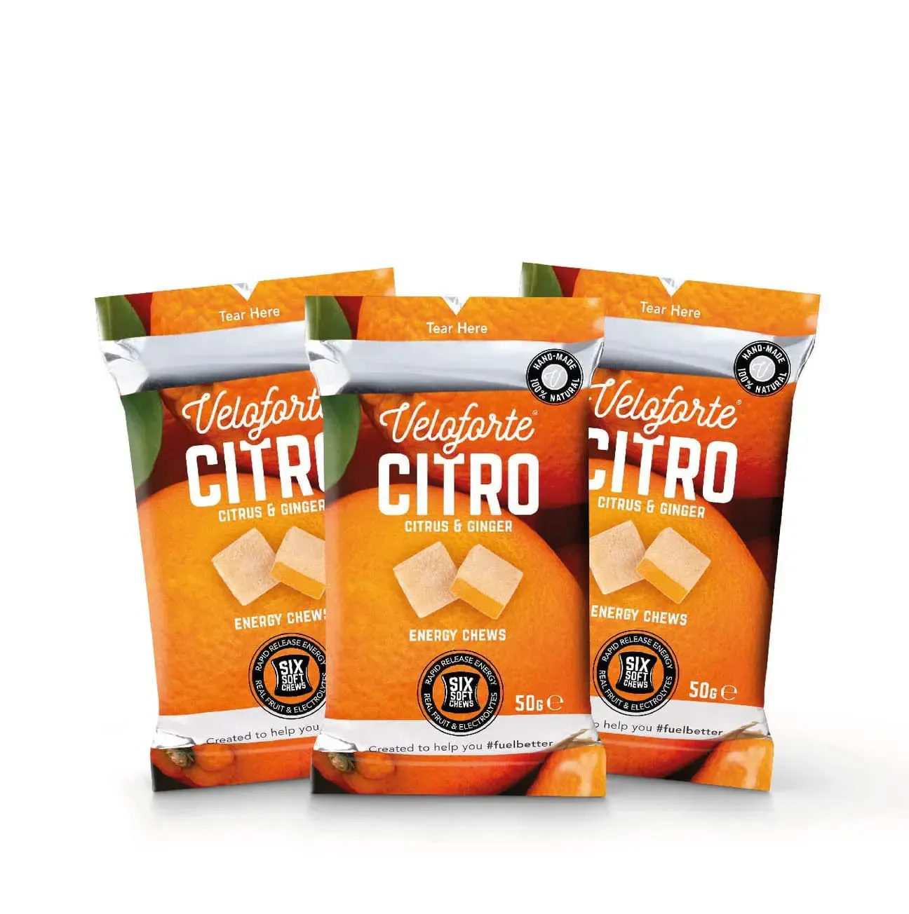 Veloforte - Citro - Citrus & Ginger Energy Chews - Image 4
